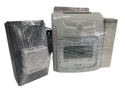 お取引き中★美品・付属品多数★VOICE タイムレコーダー VT-1000 業務用 店舗用品 厨房機器 タイムカード