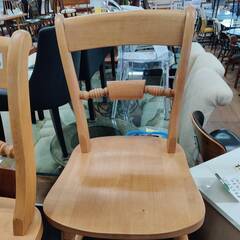 【愛品倶楽部柏店】HARVEST (ハーベスト) バーバックチェア2脚SET 滋賀県近江の家具の画像