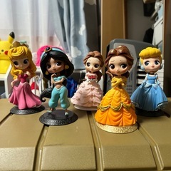 ディズニープリンセス　フィギュア　Qポスケット