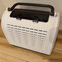 リッチェル　ラタン　キャリー　ペット
の画像