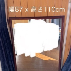 [ひび割れなし] 大型鏡 全身ミラー アンティーク調 87cm ...