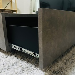 LOWYA（ロウヤ）ローテーブル コンクリート柄の画像