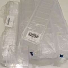 ゼリーなどに！蓋付きスクエアデザートカップ８０個まとめて♪の画像