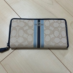 coach長財布（中古美品）の画像