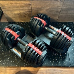 可変式ダンベル　片方24キロ