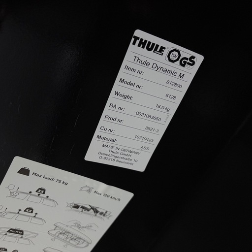 THULE スーリー ルーフラック Dynamic M 6128