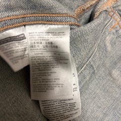 LEVI'S MADE & CRAFTED メイド&クラフテッド XSサイズの画像