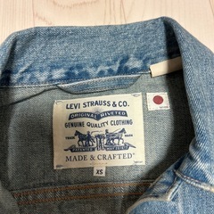 LEVI'S MADE & CRAFTED メイド&クラフテッド XSサイズの画像