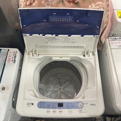 YAMADA　5㎏全自動洗濯機　2017年製　YWM－T50A1　分解洗浄済み　一か月保証付き　【リサイクルショップ道楽屋】の画像