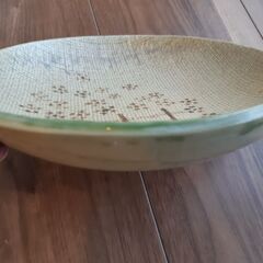 和皿　20㎝　昭和レトロの画像