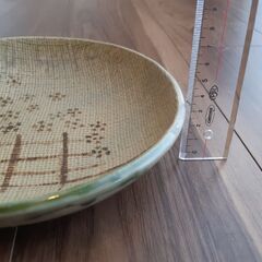 和皿　20㎝　昭和レトロの画像