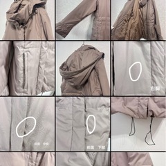 コムサイズム　ダウンジャケット　ミドル丈　の画像