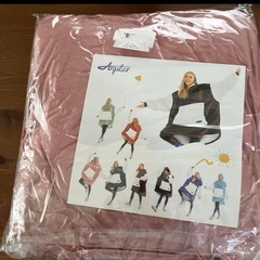 【新品】　着る毛布 ブランケット 着るブランケット 暖かく柔らかい ルームウェア　冬　暖かい　フード付き　毛布　ふわふわ　ブランケット　ピンク　の画像