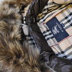 【綺麗】100Aサイズ 女の子用  コート 卒園式等 BURBERRYの画像