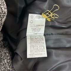 中綿ベスト　コート　アウター　ノースリーブ　上着の画像
