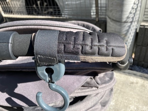 《取引終了》Pigeon AB型ベビーカー(グレー)レインカバー付