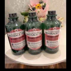 新品未使用植物業務用オイル＜プロズビ＞ ウォーターソルブル#マッサージオイル ローズ1L 1本の画像