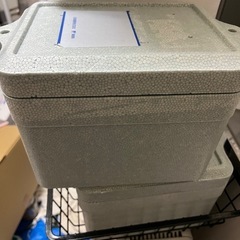 発泡スチロール　10個前後　80サイズ〜120サイズ程度　の画像