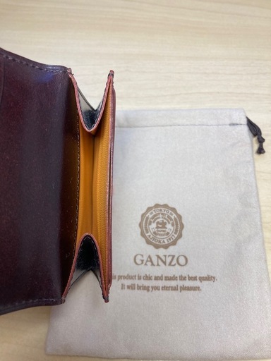 GANZO】コードバンルチダ 純札入れ&小銭入れ GANZO コードバン ルチダ
