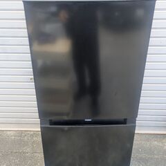 美品 Haier ハイアール 121L 2ドア冷凍冷蔵庫 JR-NF121NJ ブラック 2023年製