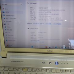 Windows11｜SSD換装｜富士通LIFEBOOK AH56/Dの画像