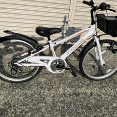 【新品★未使用】子供用マウンテンバイク　シマノ6段ギア　22イン...