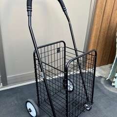 1203😺　中古　折りたたみ　台車　キャスター付きカゴ　運搬台車