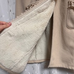 Axes femme クリームコートの画像