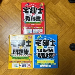 【成約済】宅建士2018.2019恥ずかしながら切り離しはあるけど、書き込み無しの画像