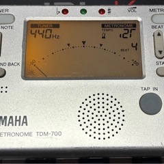 YAMAHA TUNER-METRONOME TDM-700 動作品の画像