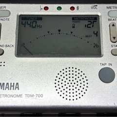 YAMAHA TUNER-METRONOME TDM-700 動作品