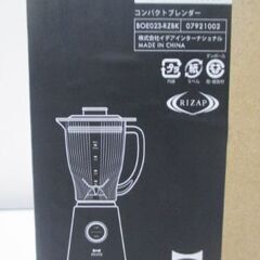 G∀76 ミキサー BRUNO コンパクトブレンダー BOE023-RZBK ブラック 黒 ブルーノ 検：家電 ジューサー 未使用 保管品の画像