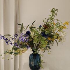 造花　フラワーアレンジメントの画像