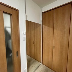 壁ミラー　つっぱり　大型ミラー　姿見　