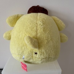 大きなポムポムプリンのぬいぐるみの画像