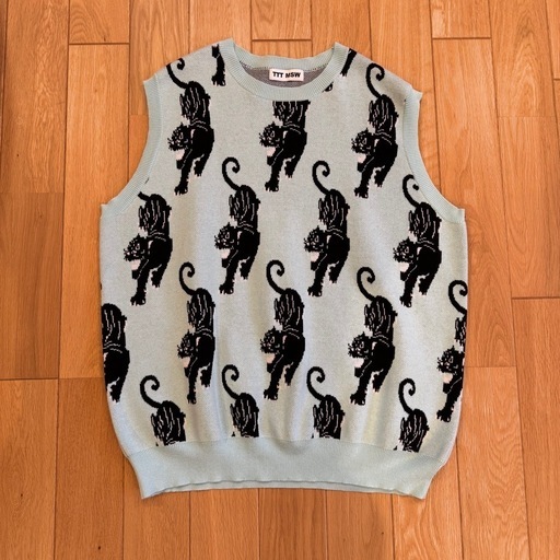 【TTTMSW】パンサーニットベスト