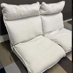 【無印良品】ハイバックリクライニングソファの画像