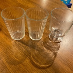 IKEA グラス　3個セット