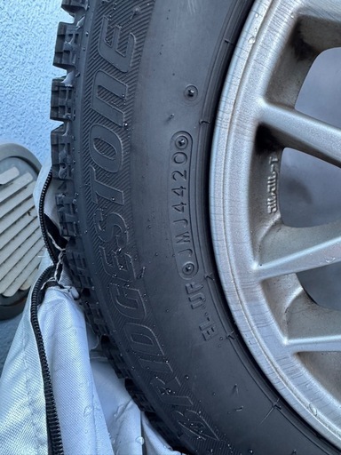 155/65R13スタッドレスタイヤホイール4本セットブリヂストンブリザックVRX