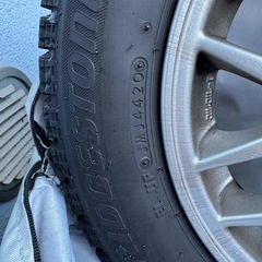 155/65R13スタッドレスタイヤホイール4本セットブリヂスト...