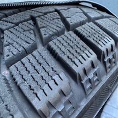 155/65R13スタッドレスタイヤホイール4本セットブリヂストンブリザックVRXの画像