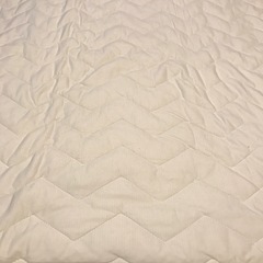 NITORI ニトリ ゴムバンド付き 敷きパッド ダブル Nクール リバーシブルの画像