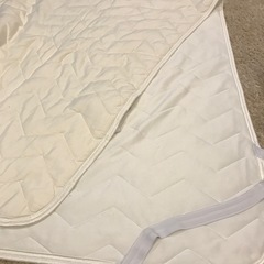 NITORI ニトリ ゴムバンド付き 敷きパッド ダブル Nクール リバーシブルの画像