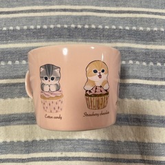 ファミリーマート限定　モフサンド　マグカップ　ピンク　2 