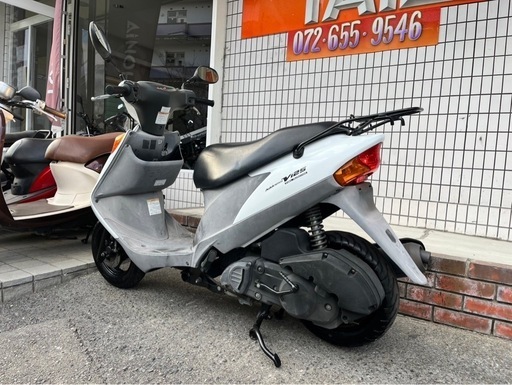 ★14万円　アドレスV125 セル1 実働車　アドレス　CF4EA スズキ　小型　スクーター　アドレス