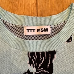 【TTTMSW】パンサーニットベストの画像