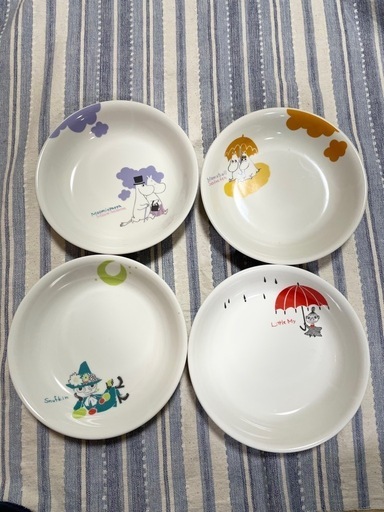 ムーミン　MOOMIN　パスタカレー皿
