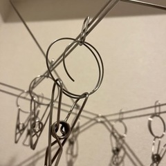 洗濯　ステンレス角ハンガー　24ピンチの画像