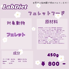 LabDiet  フェレットフード　High Density F...