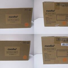 G∀118 オーブントースター COMFEE 8L 2024年製 CF-AD081 未使用品 検：トースター トレー付き お手入れ簡単 コンパクト設計 2枚焼きの画像